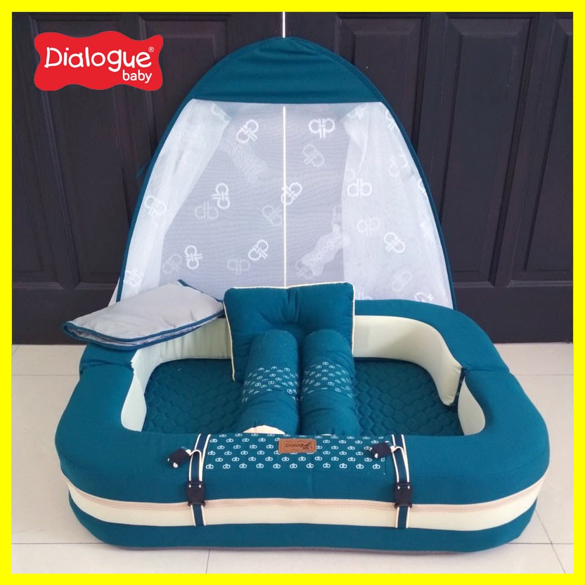 Gojek / Grab Only Dialogue Kasur Sofa Kelambu Tempat Tidur Bayi Emerald DGK9401 DGK 9401 Hijau