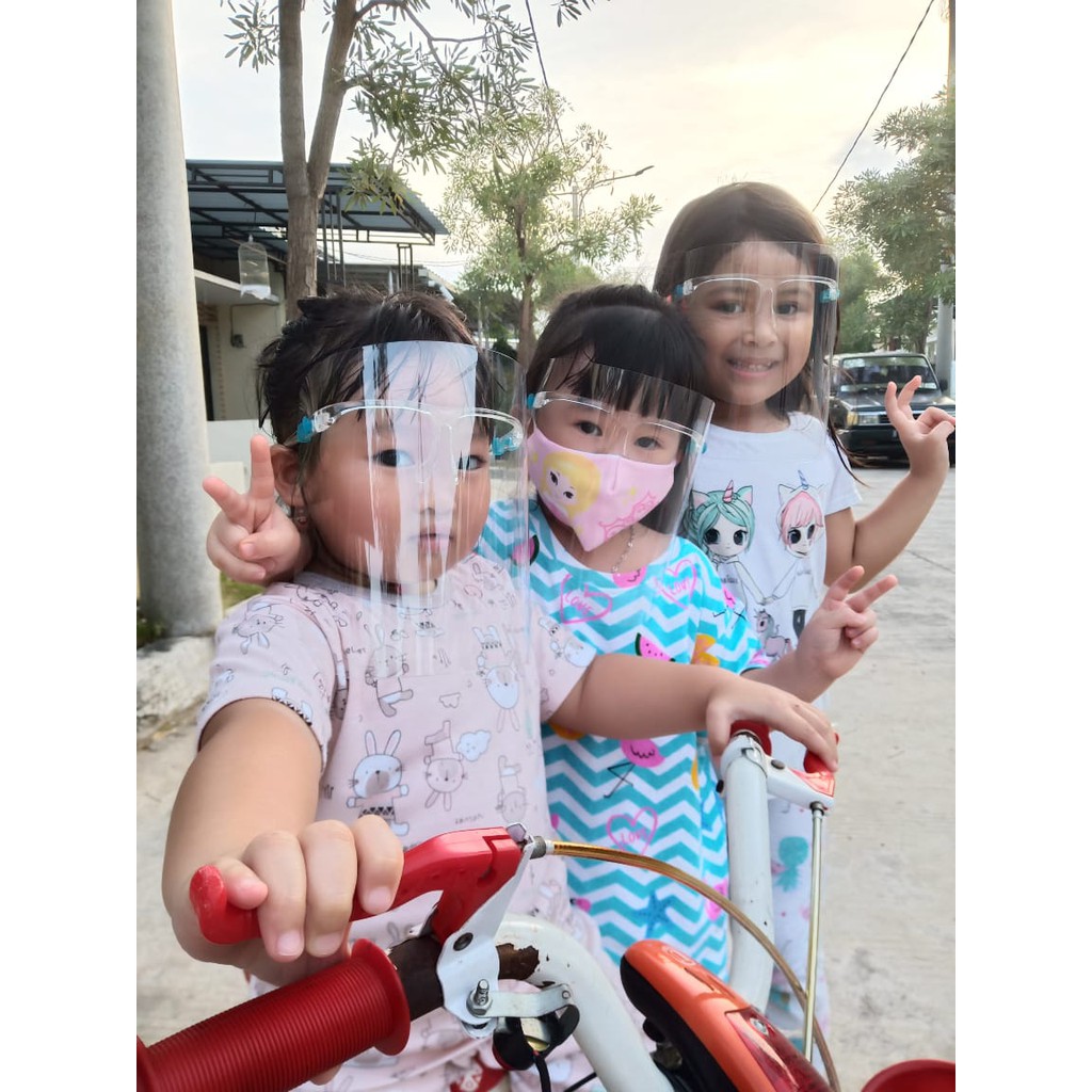 Peachbello Faceshield Kacamata Import Murah Anak-Anak dan Dewasa