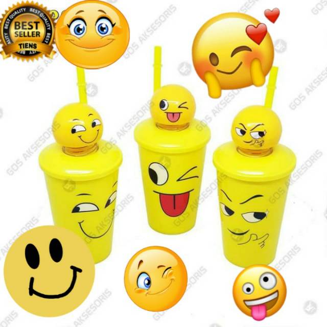 TUMBLER EMOTIKON GELAS EMOJI ORIGINAL