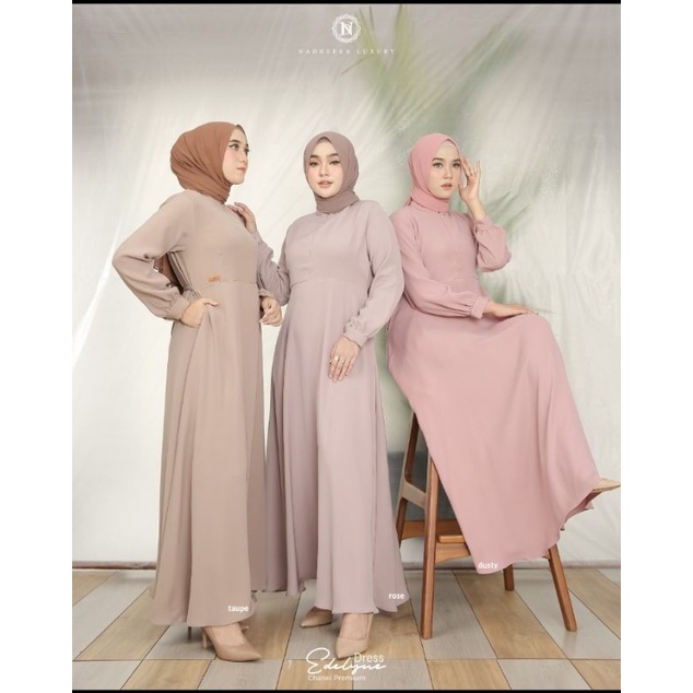 EDELYNE DRESS BY NADHEERA LUXURY