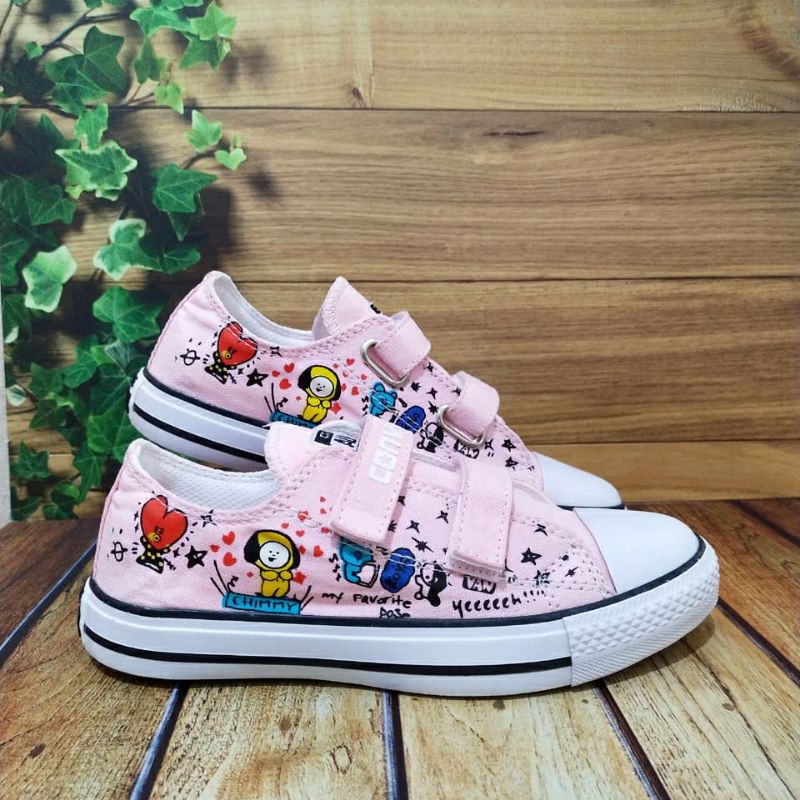 READY 5WARNA)) SEPATU ANAK CONVERSE SEPATU ANAK PEREMPUAN / SEPATU ANAK LAKI LAKI SEPATU SEKOLAH ANAK CONVERSE BTS BT21