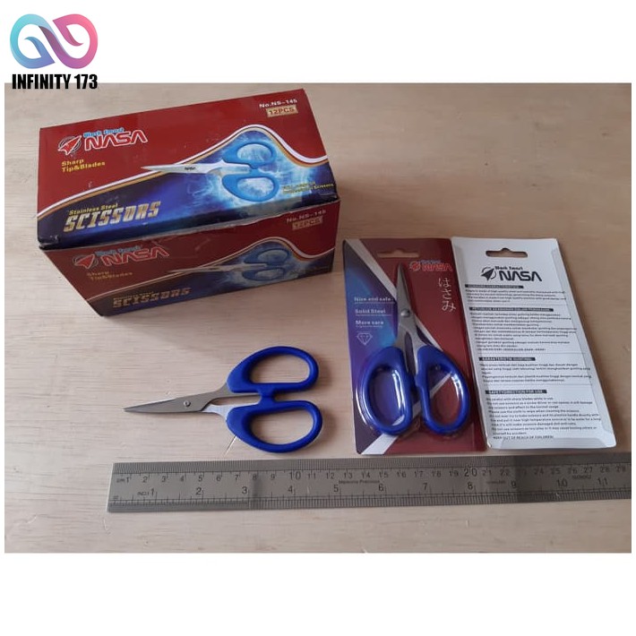 

Gunting-Soft-touch Scissors KAIN KERTAS PLASTIK TAJAM 145 M2000 INFJ