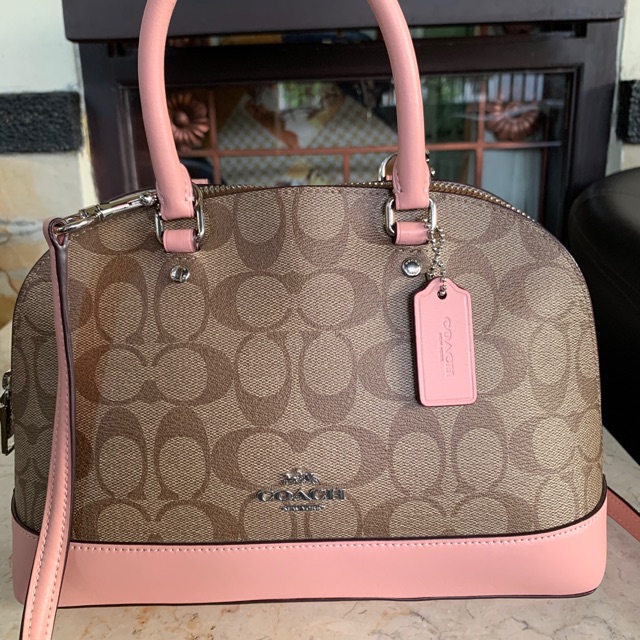 PRELOVED TAS COACH MINI SIERRA PINK
