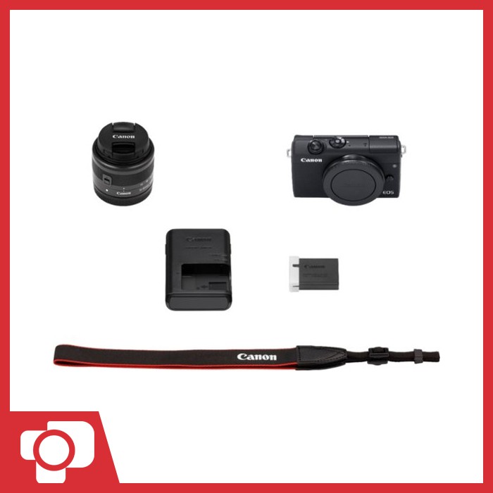 Canon EOS M200 Kit EF-M 15-45mm IS STM - Black