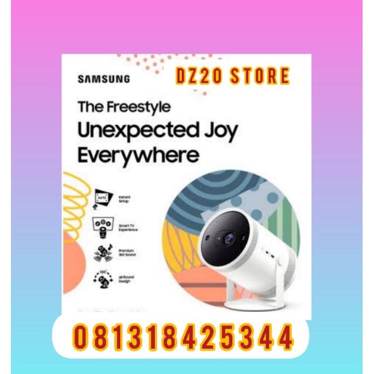 SAMSUNG PROJECTOR SMART TV SP-LSP3BLAXXD THE FREESTYLE