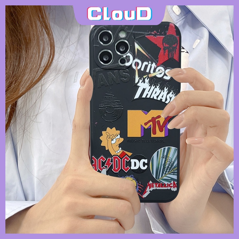 Soft Case Oppo A96 A76 A15 A57 2022 A33 A74 A12 A5S A36 A54 A72 A95 A52 Reno 7 6 5F 4 4Lite A1K F11 A16 A19 Motif Kartun Simson