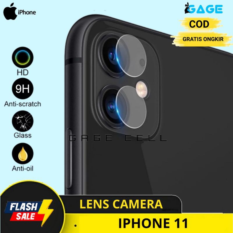 COD ✅ Tempered Glass Camera Tg Antigores Pelindung Kaca Kamera IP iPhone 11 Screen protector Premium