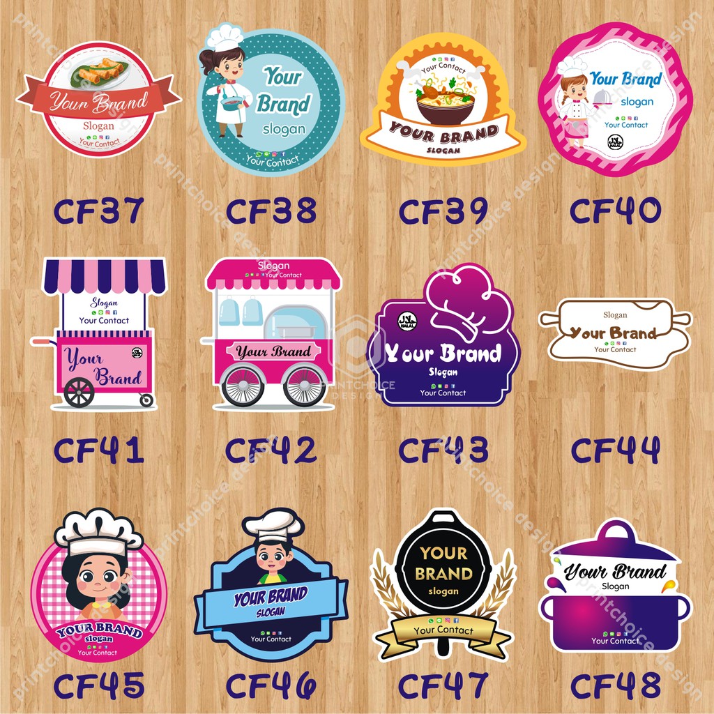 STIKER LABEL FREE DESAIN