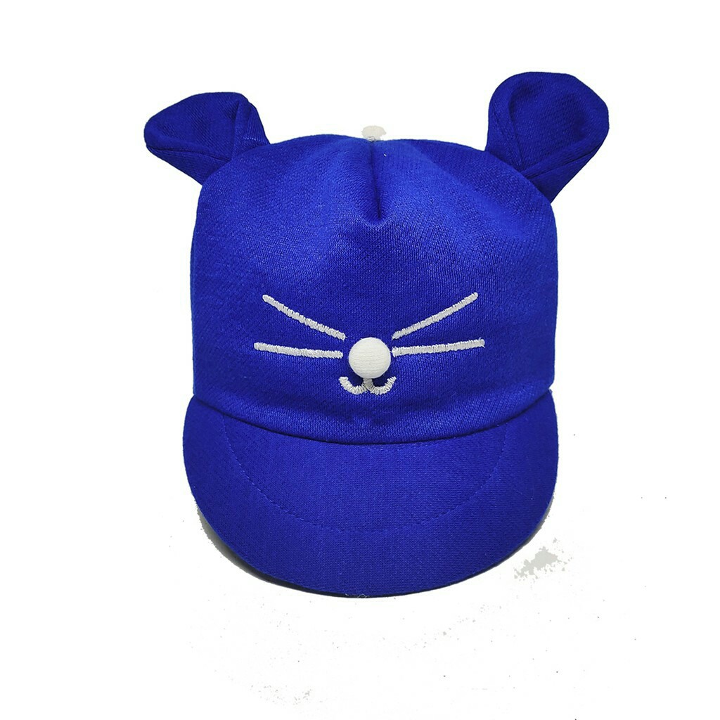 TERMURAH Topi Bayi Lucu / Topi Bayi Karakter Kucing / Topi Bayi