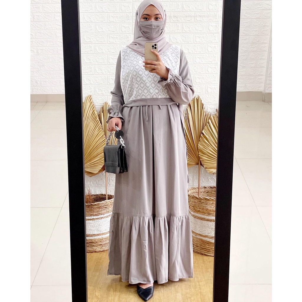 WILDA SET DRESS SYIRAASWARDROBE GAMIS WANITA