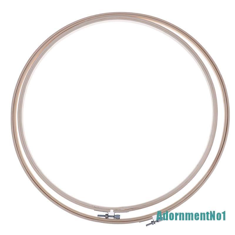 (AdornmentNo1) Ring Hoop Bordir Cross Stitch DIY Bahan Bambu 36 / 40cm