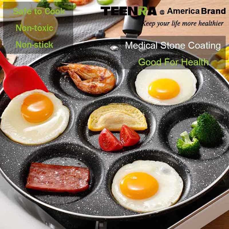 TEENRA Teflon Panci Telur Omelet Egg Fyring Pan Non-stick