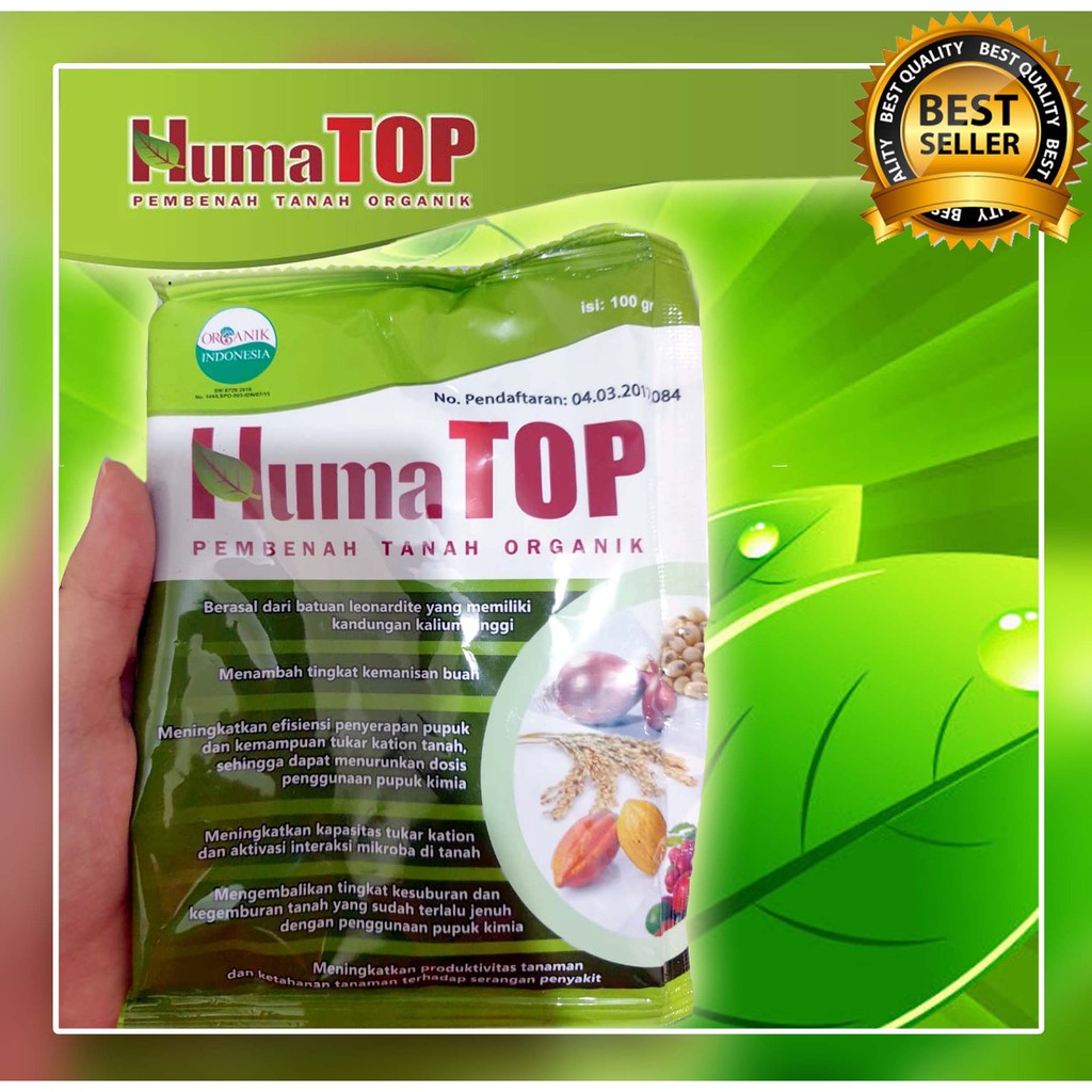 Huma Top 100 Gram Pembenah Tanah Organik HumaTop