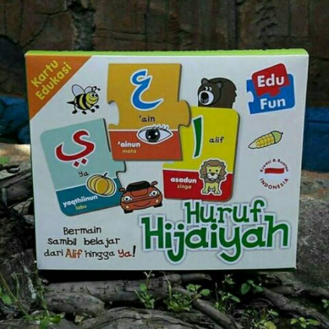 Puzzle edukasi huruf hijaiyah