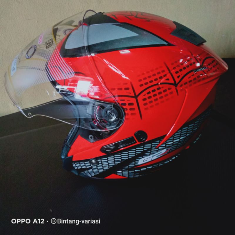 helm original g2 optimax motif spider mrb black 2 visor