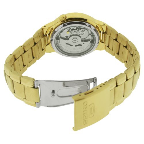 Seiko 5 Automatic SNKA24K1 Gold IP Bracelet | Jam Pria SNKA 24