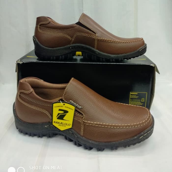 SEPATU KULIT PAKALOLO N8815 COKLAT MUDA.ORIGINAL pakalolo