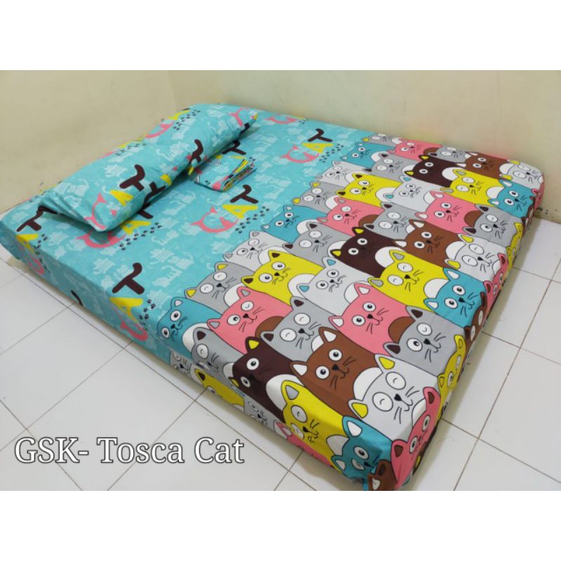 Best Seller Seprei Seprey Seprai Sepray Sprei Sprey Tosca Cat UK 160*200, 180*200