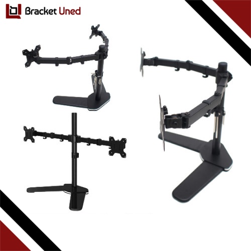 Bracket Monitor Dual Monitor Breket 2 Monitor 13 15 18 20 24 26 27 Inch