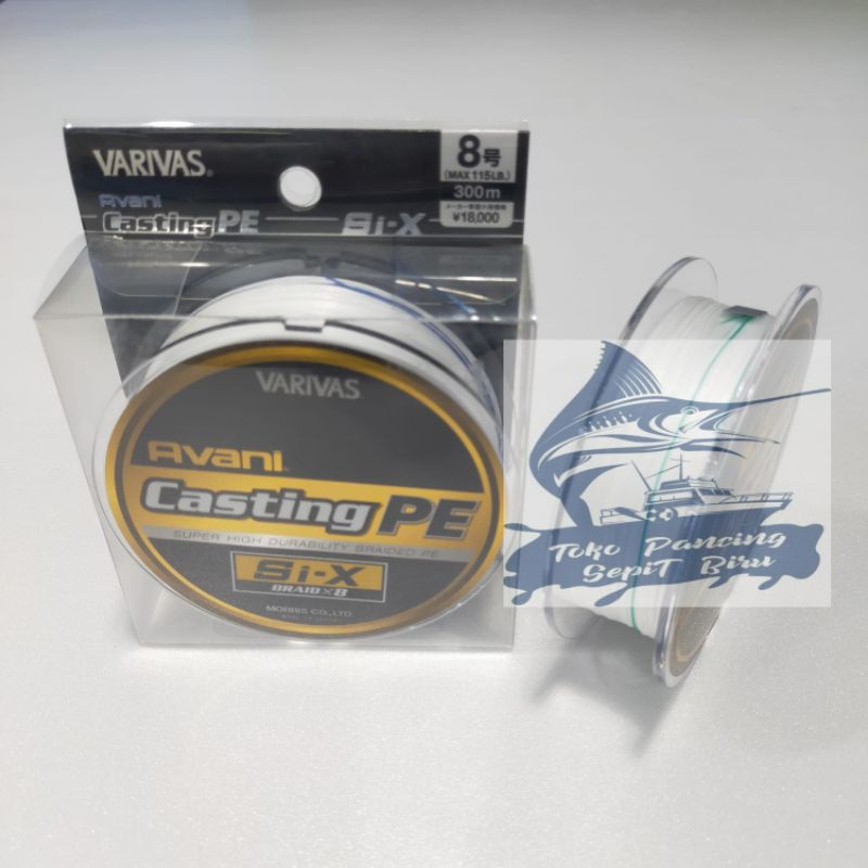 SENAR VARIVAS AVANI CASTING PE SI-X PE8 300M