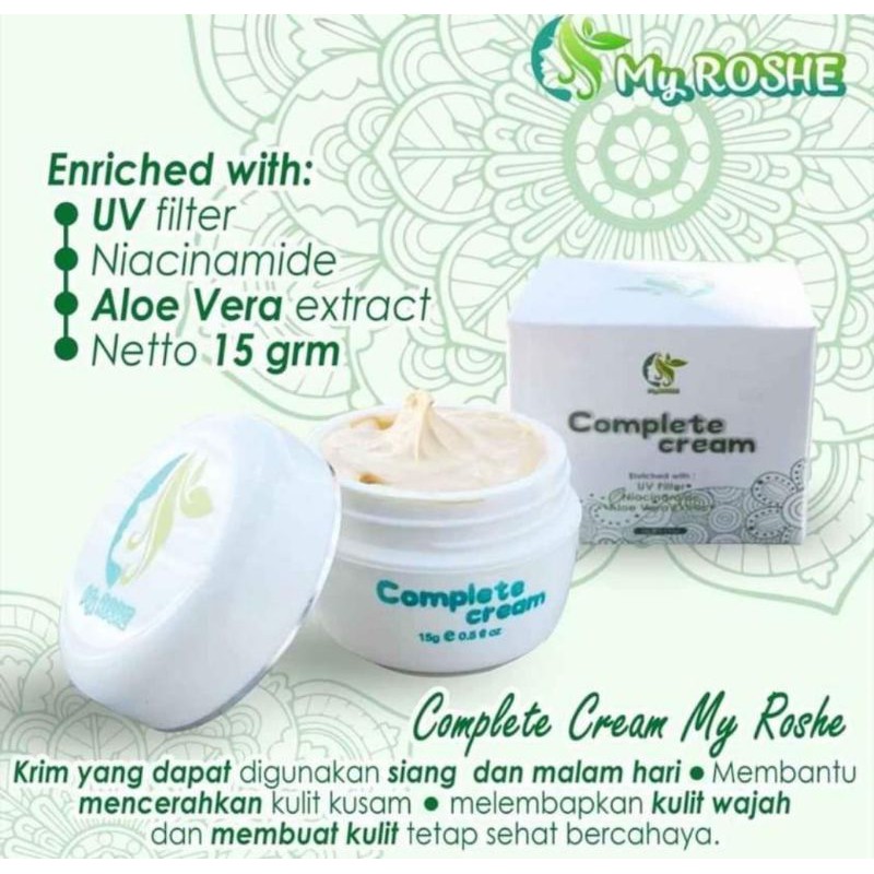MY ROSHE KRIM ECER/KRIM 2 IN 1/MY ROSHE KEMASAN BARU ORIGINAL-MY ROSHE BEAUTY-MY ROSHE KRIM AJA-PUTR