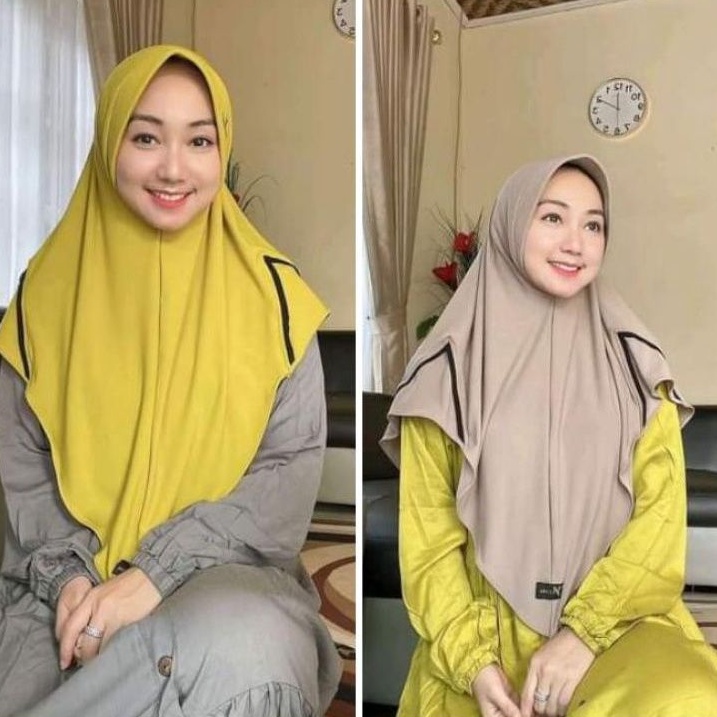(BISA COD) HIJAB JILBAB INSTAN / BERGO HAIFA BY YESSANA-2
