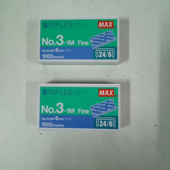 

Isi Staples Max No.3 Besar