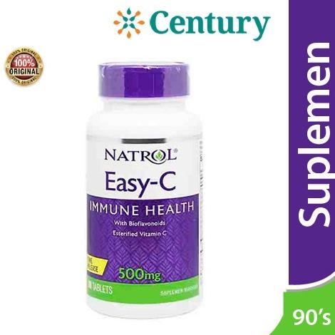 Natrol Easy-C 500mg 90 Tablet / Vitamin C / Multivitamin Lc