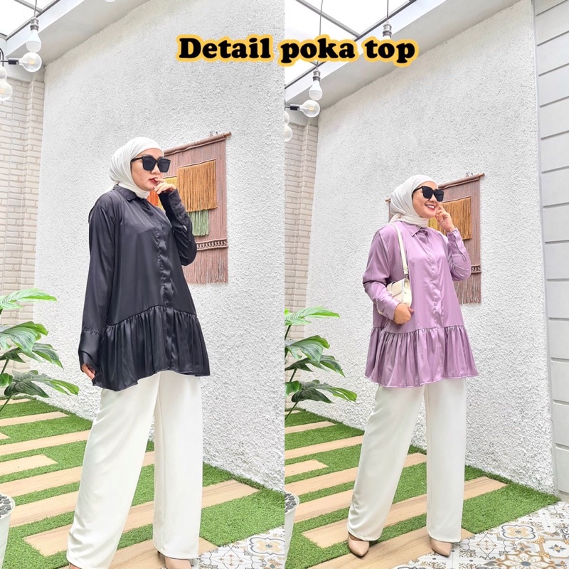 tunik silk ori premium