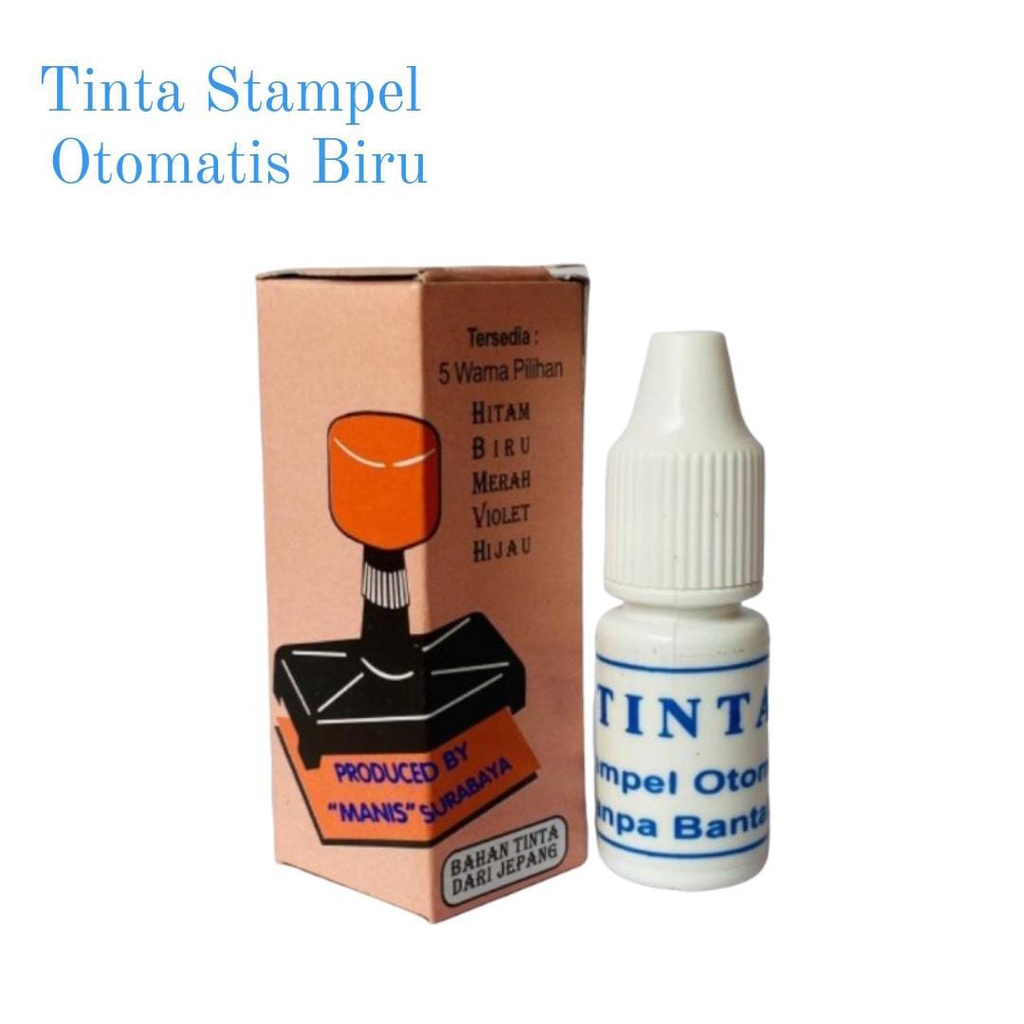 

Tinta Stampel Otomatis Biru