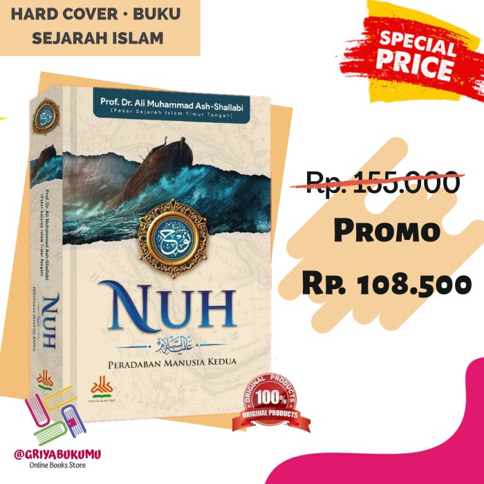 

PROMO!!! BUKU NABI NUH PERADABAN MANUSIA KEDUA 2 - ALI MUHAMMAD ASH SHALLABI TERLARIS