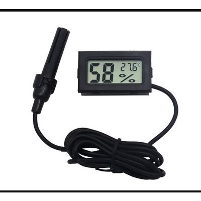 Mini Thermometer Higrometer Dengan Kabel Sensor