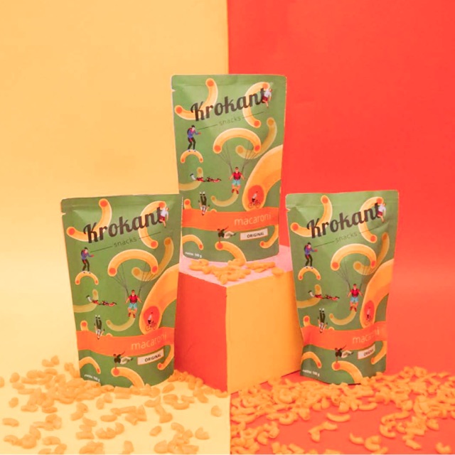 

Makaroni Asin Original Krokant Snacks