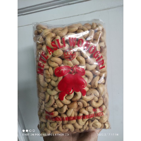 

Kacang Mete Asli Wonogiri Kacang Mede