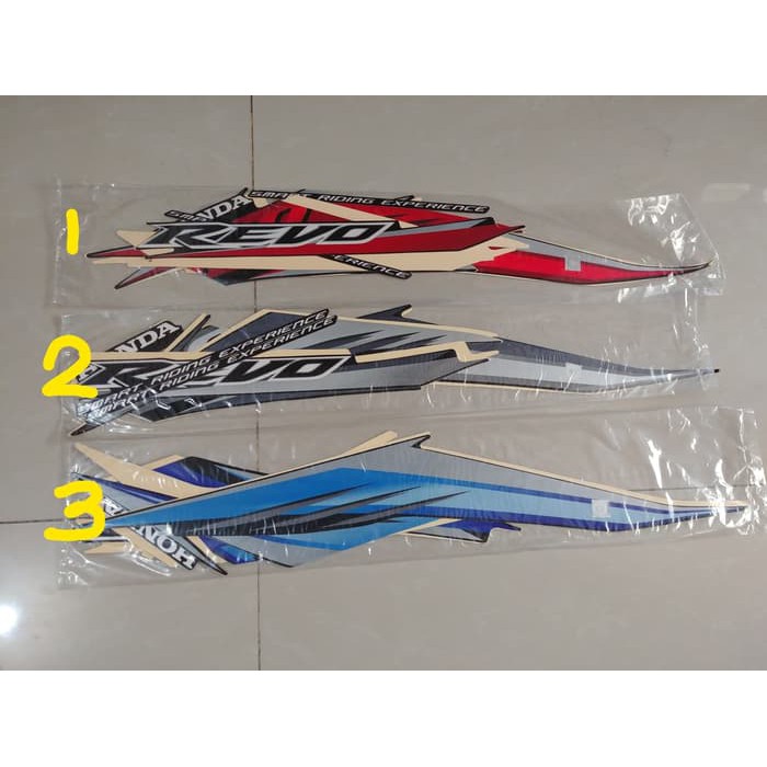 Stiker Bodi & Lis Body & Striping Revo Absolute 2009