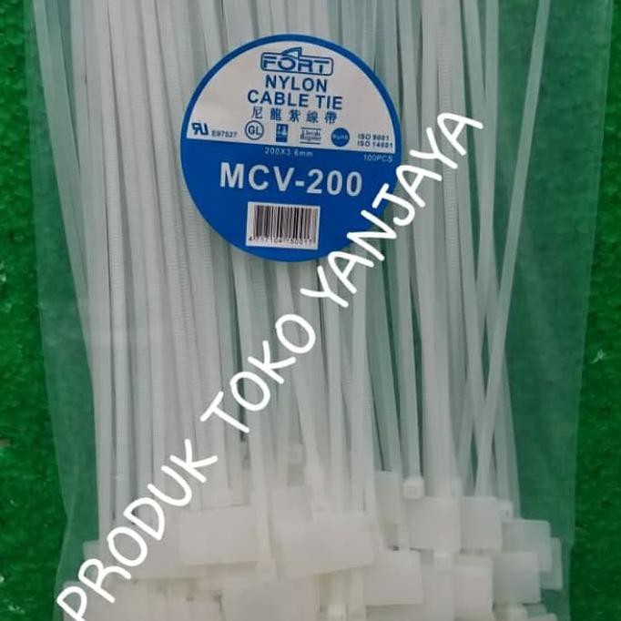 

kabel ties label/marker ties 20cm putih