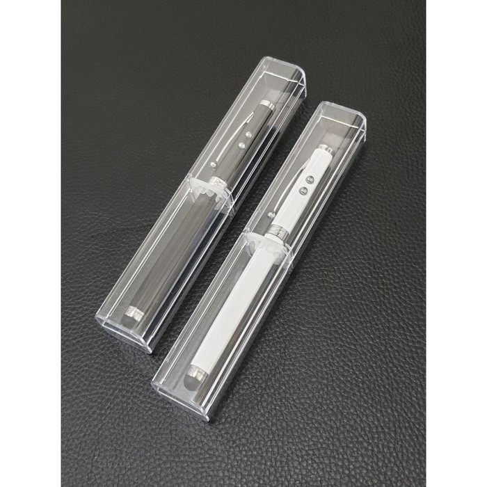 

Pen Laser 4in1 dengan Box Acrylic Exclusive Stylus Pointer Gift - PUTIH