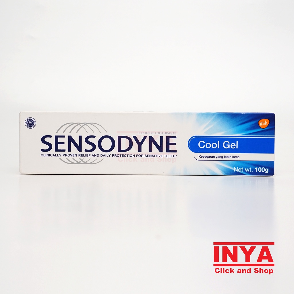 SENSODYNE COOL GEL FLUORIDE TOOTHPASTE 100gr - Pasta Gigi - Odol