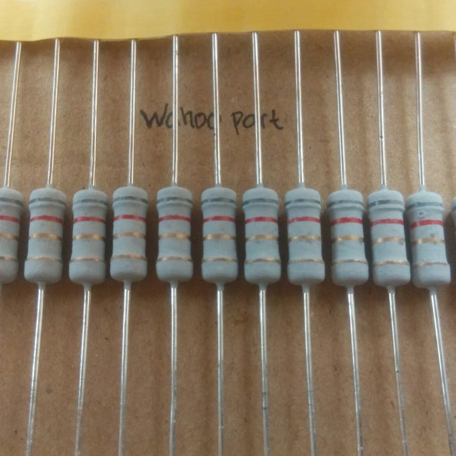 Resistor 8,2 ohm 1 watt 5% taiwan (10 pcs)