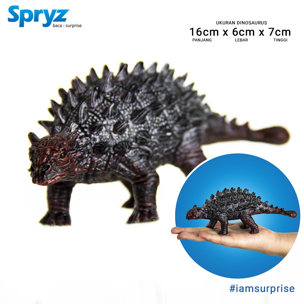 Spryz Toysaurus Mainan Figurine Dinosaurus