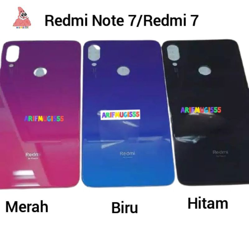 backdoor Back Casing xiaomi redmi note 7/redmi 7 original