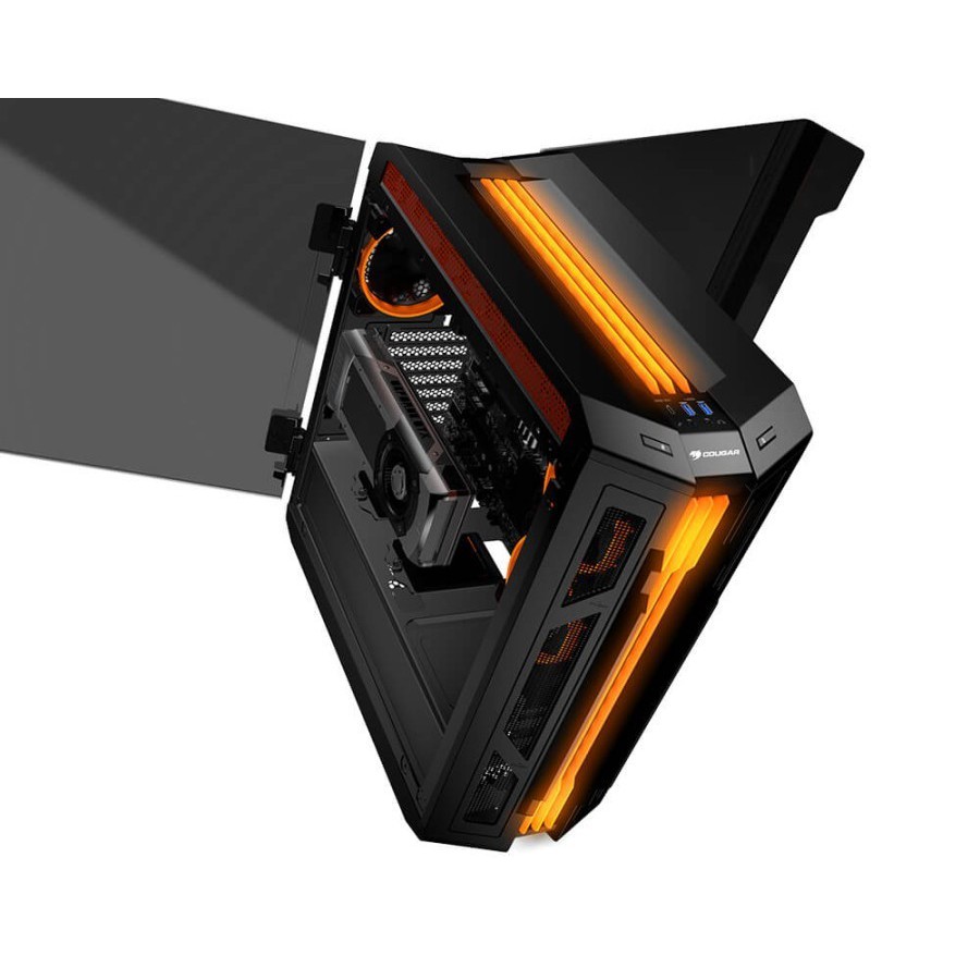 Cougar Case Gemini T RGB Glass-Wing Mid-Tower