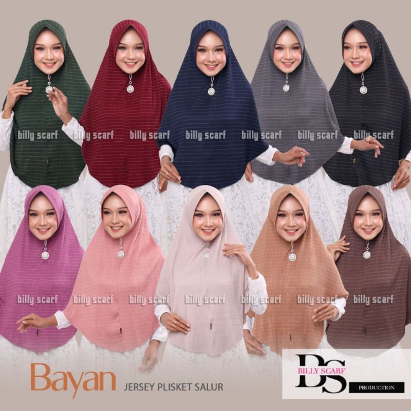 HIJAB INSTAN BERGO BILLY SCARF BAYAN