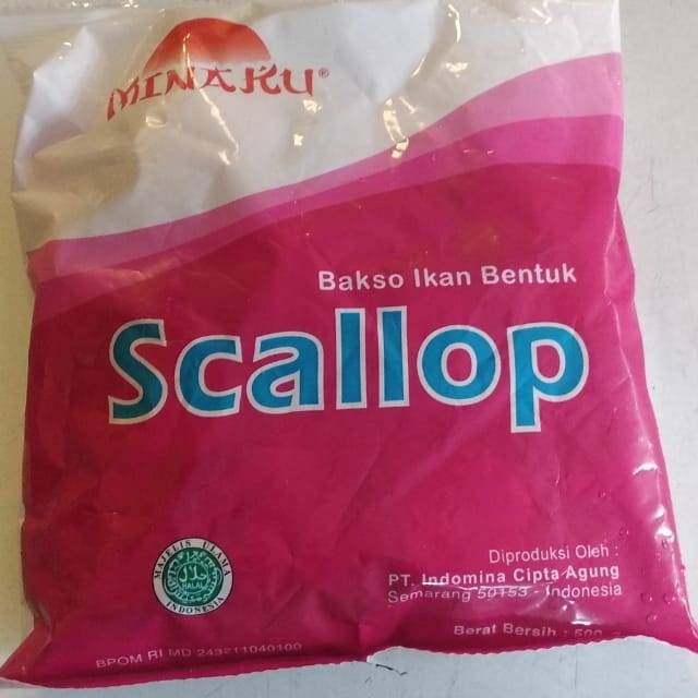 

Minaku Baso Ikan Bentuk Scallop