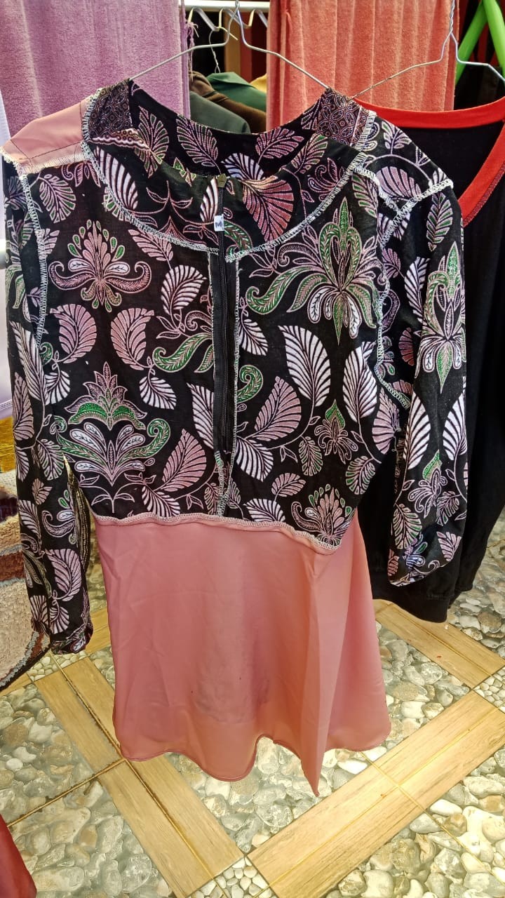 Atasan Batik Dolby Dolbi Dobby Doby Tenun Sutra Tulis Halus Katun Atbm