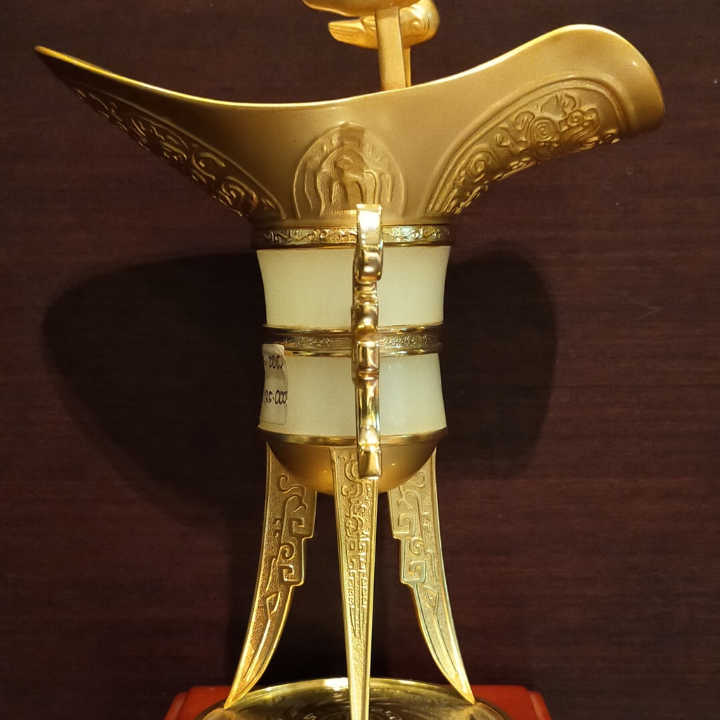 China Gold Ornament Cawan Raja Kecil CG005