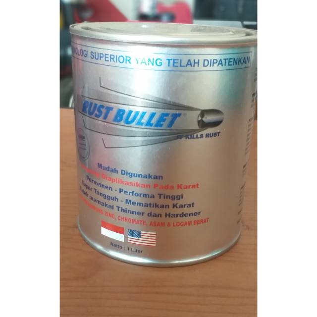 Rust bullet Cat  anti  karat Kimia panas  dan gesekan 