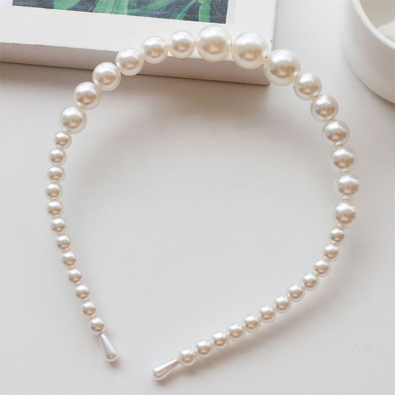 [COD] BANDO MUTIARA PEARL PUTIH ELEGAN GAYA KOREA BANDO MUTIARA CANTIK ALA KOREA IMPORT