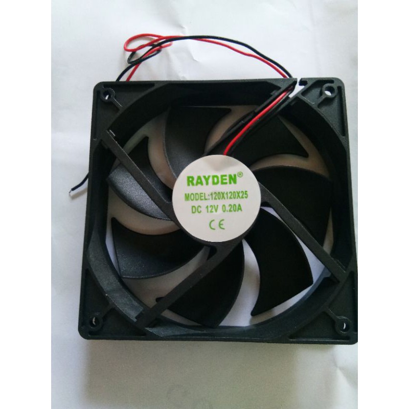 kipas dc 12 volt 12x12 kipas pendingin fan pendingin