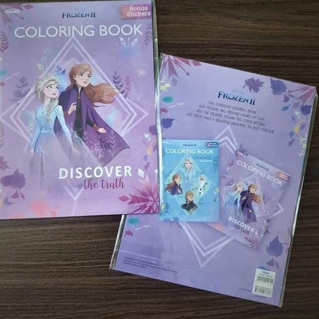 Jangan Ketinggalan order..  Coloring Book Frozen Large / Buku Mewarnai Adinata B0001